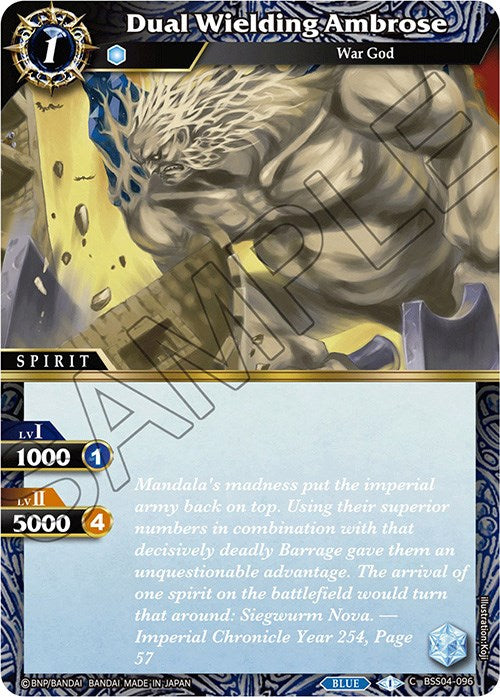 Dual Wielding Ambrose (BSS04-096) [Savior of Chaos] | Total Play