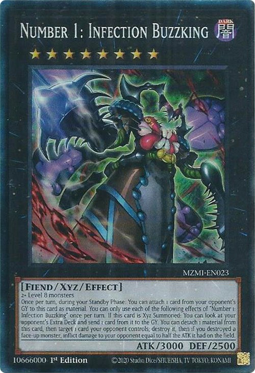 Number 1: Infection Buzzking (CR) [MZMI-EN023] Collector's Rare | Total Play