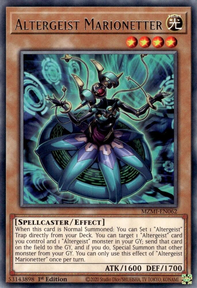 Altergeist Marionetter [MZMI-EN062] Rare | Total Play