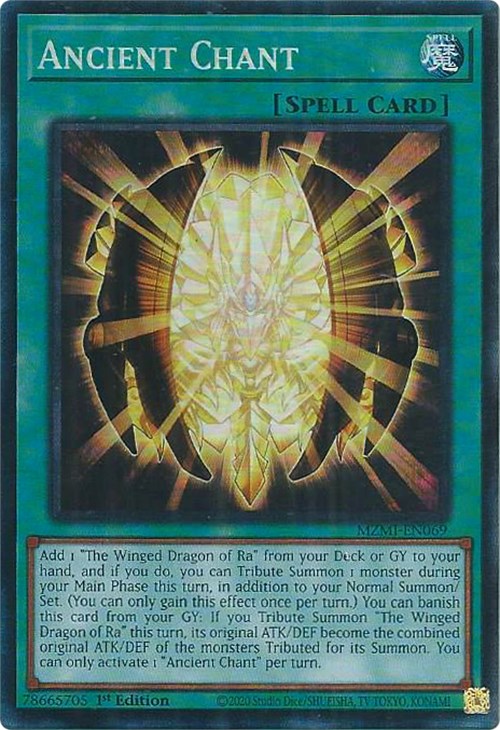 Ancient Chant (CR) [MZMI-EN069] Collector's Rare | Total Play