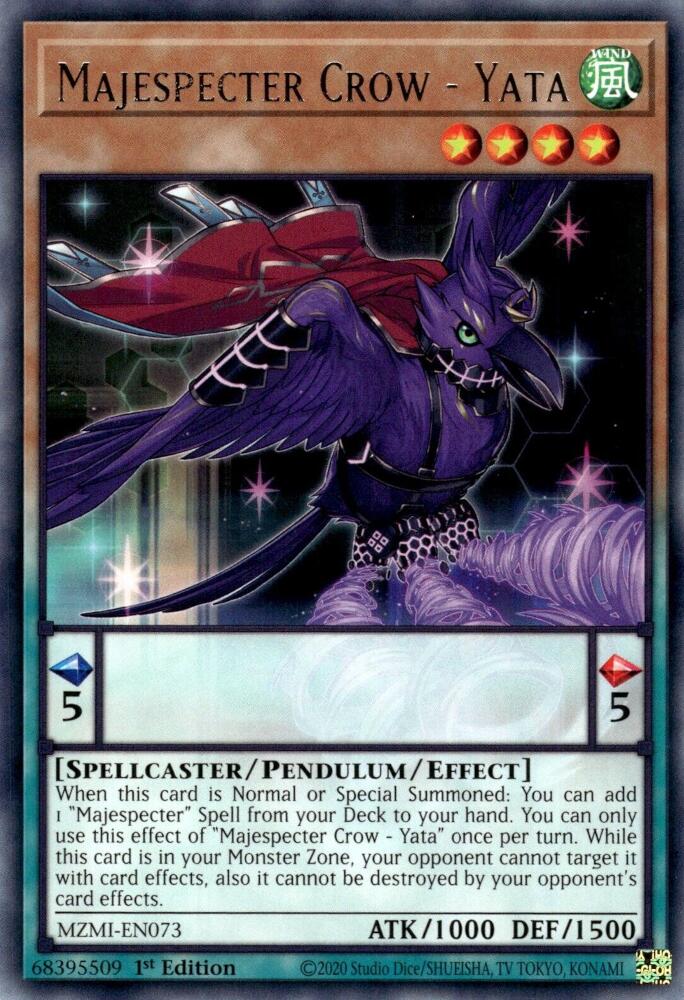 Majespecter Crow - Yata [MZMI-EN073] Rare | Total Play
