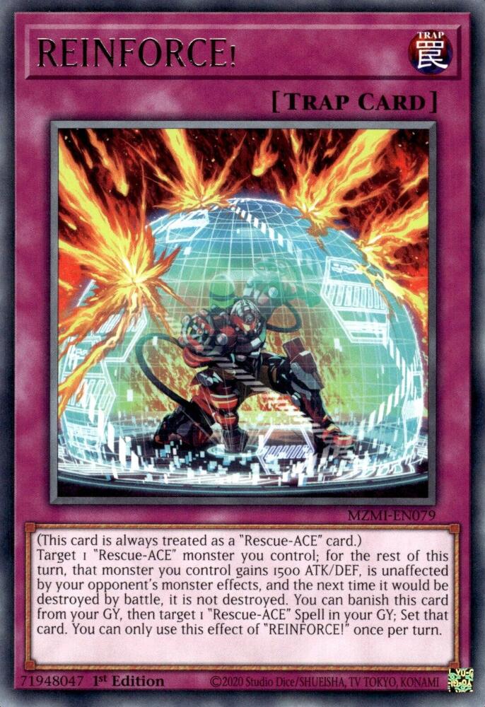 REINFORCE! [MZMI-EN079] Rare | Total Play