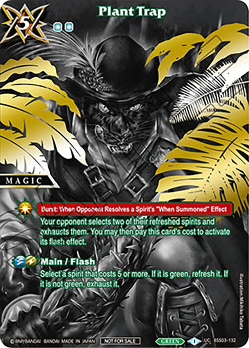 Plant Trap (World Championship Promotion Pack 2023) (BSS03-132) [Battle Spirits Saga Promo Cards] | Total Play
