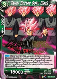 Terror Scythe Goku Black (Titan Player Stamped) (BT3-075) [Tournament Promotion Cards] | Total Play