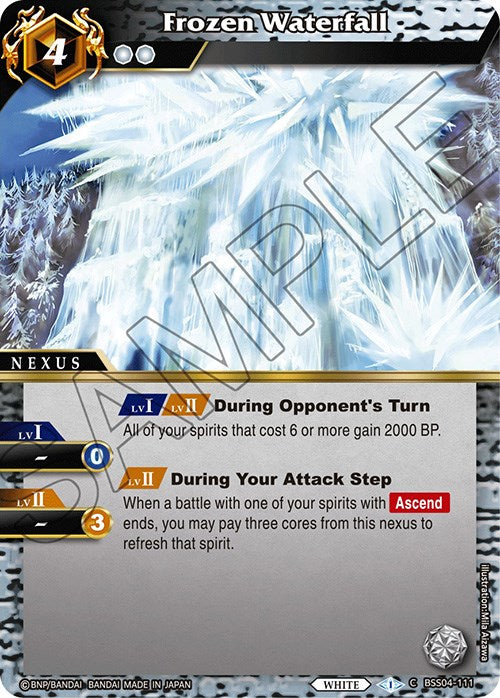 Frozen Waterfall (BSS04-111) [Savior of Chaos] | Total Play