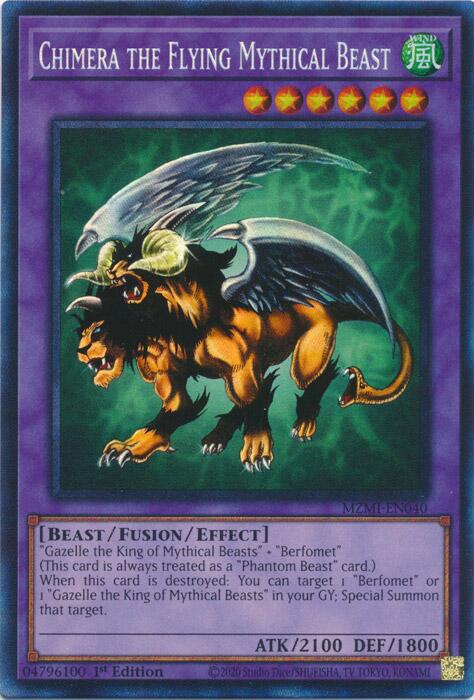 Chimera the Flying Mythical Beast (CR) [MZMI-EN040] Collector's Rare | Total Play