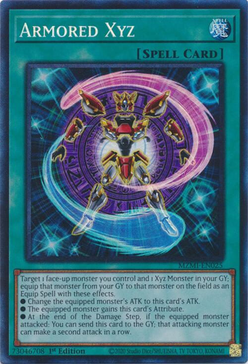 Armored Xyz (CR) [MZMI-EN025] Collector's Rare | Total Play