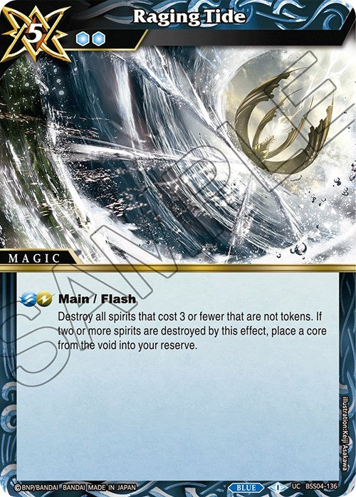 Raging Tide (BSS04-136) [Savior of Chaos] | Total Play