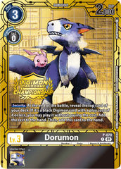 Dorumon [P-070] (Championship 2023 Gold Card Set) [Promotional Cards] | Total Play