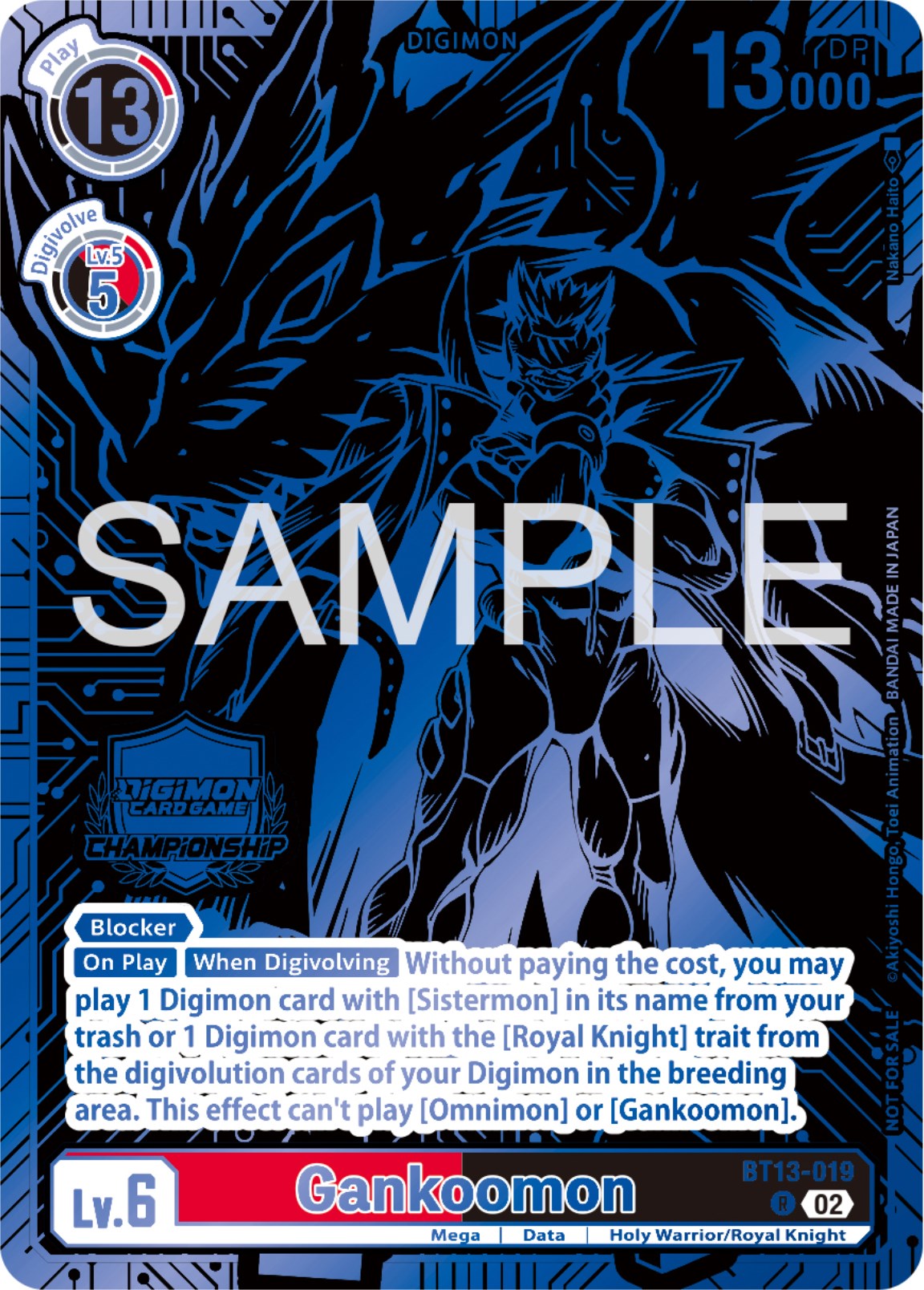 Jesmon (X Antibody) [BT10-016] (2023 Championship Finals 1st Place) [Versus Royal Knights Promos] | Total Play