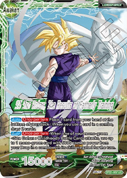 Son Gohan // SS Son Gohan, The Results of Fatherly Training (2023 Championship Finals) (BT21-067) [Tournament Promotion Cards] | Total Play