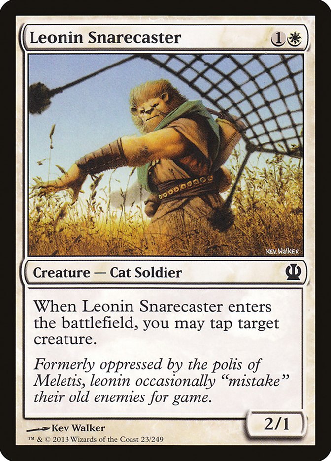 Leonin Snarecaster [Theros] | Total Play