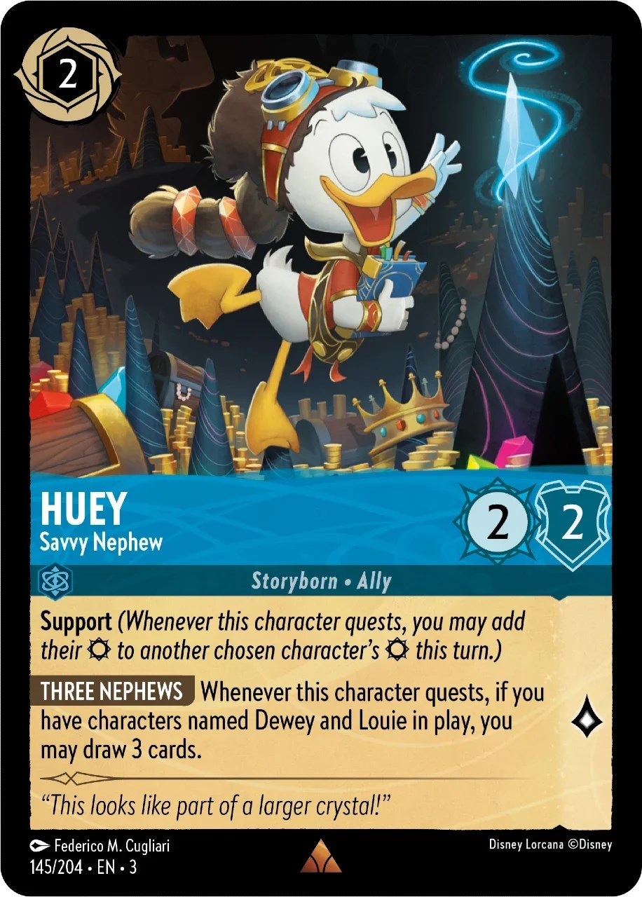 Huey - Savvy Nephew (145/204) [Into the Inklands] | Total Play