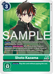 Shoto Kazama [P-133] (Digimon Liberator Promotion Pack) [Promotional Cards] | Total Play