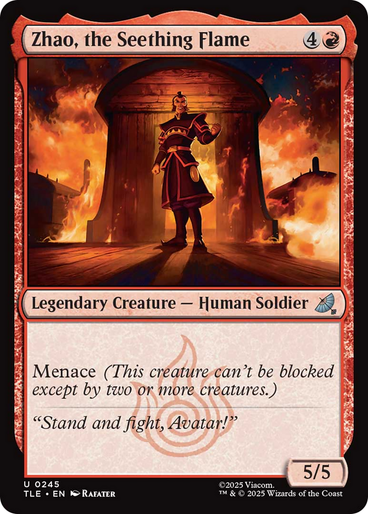 Zhao, the Seething Flame [Avatar: The Last Airbender: Eternal-Legal] | Total Play