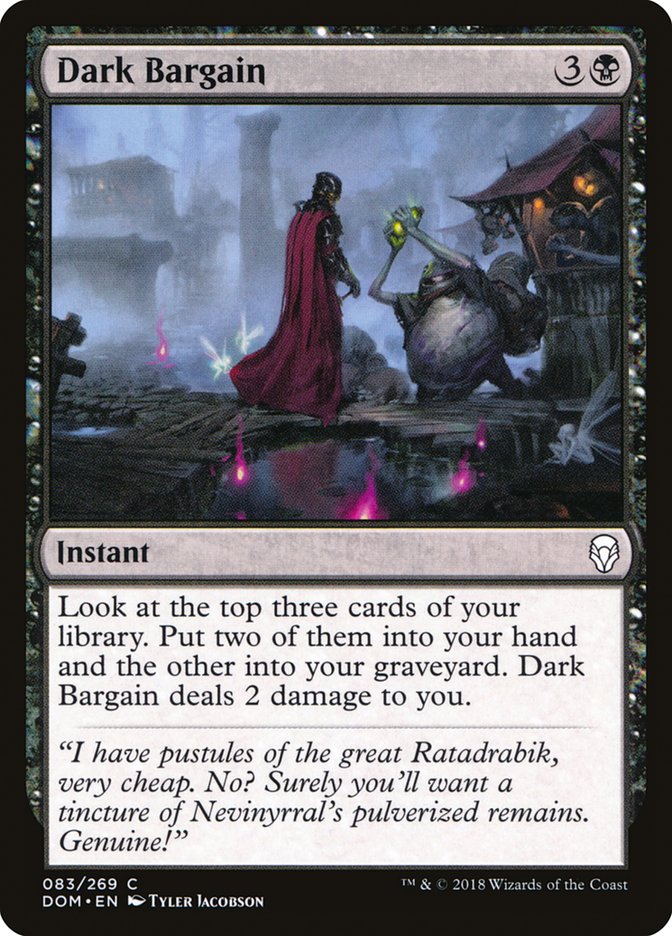 Dark Bargain [Dominaria] | Total Play