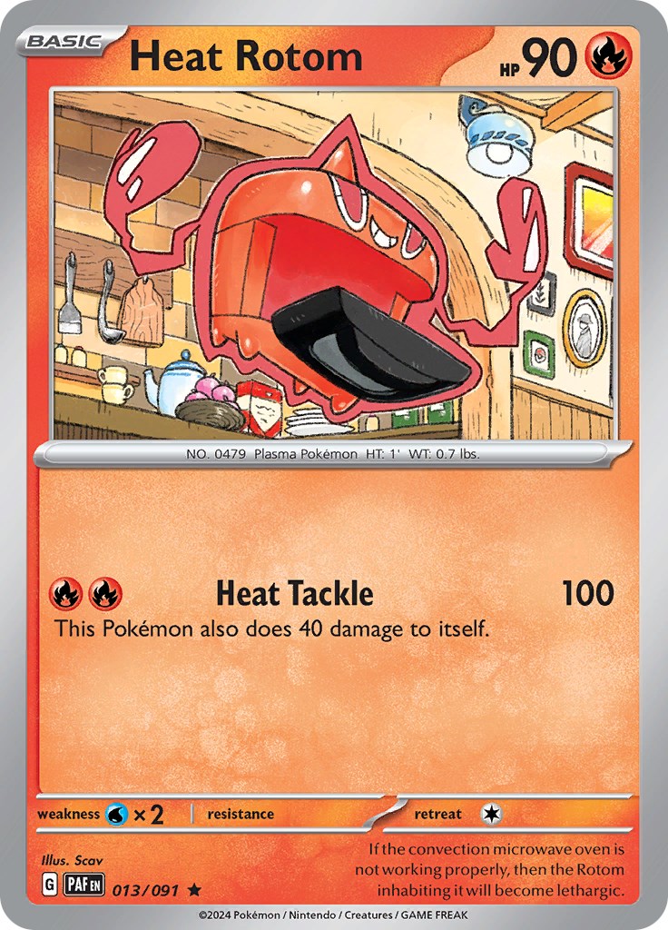 Heat Rotom (013/091) [Scarlet & Violet: Paldean Fates] | Total Play