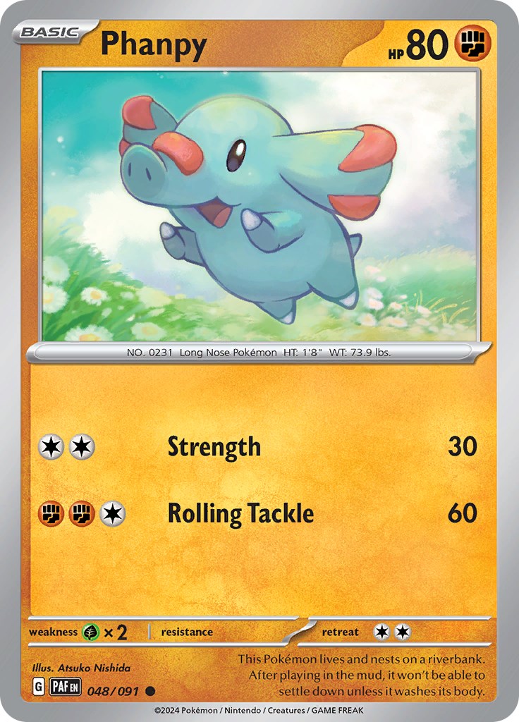 Phanpy (048/091) [Scarlet & Violet: Paldean Fates] | Total Play