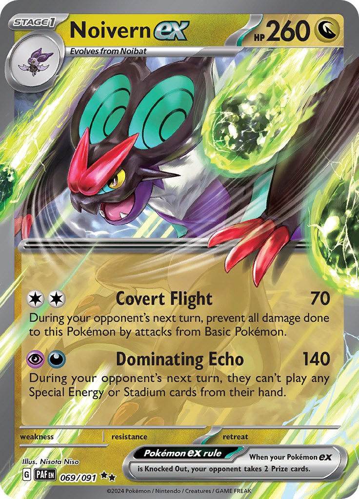 Noivern ex (069/091) [Scarlet & Violet: Paldean Fates] | Total Play