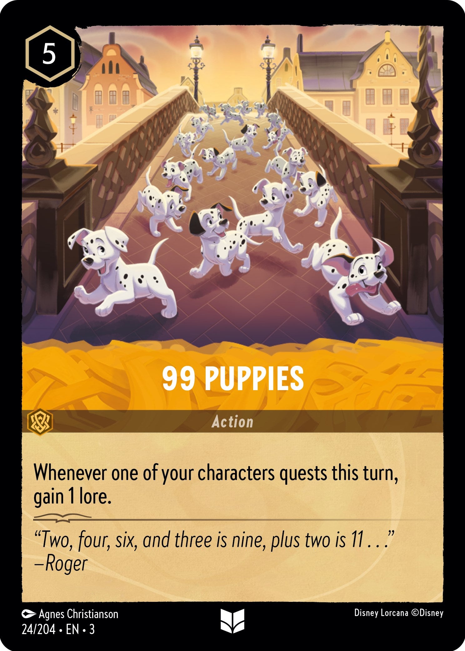 99 Puppies (24/204) [Into the Inklands] | Total Play