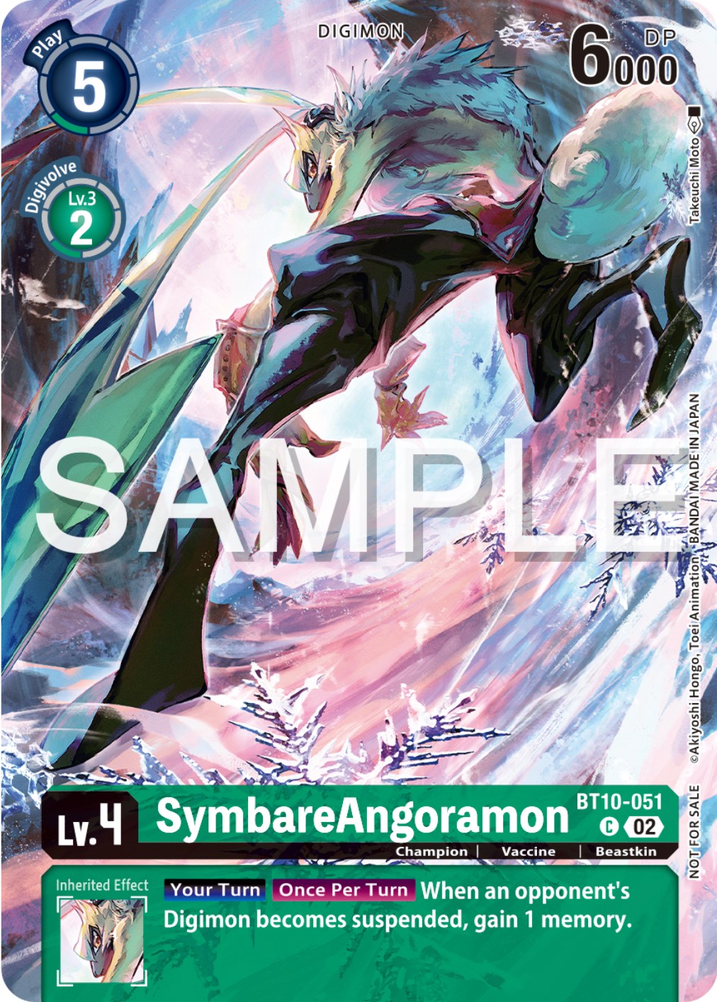 SymbareAngoramon [BT10-051] (Digimon Illustration Competition Pack 2023) [Xros Encounter Promos] | Total Play