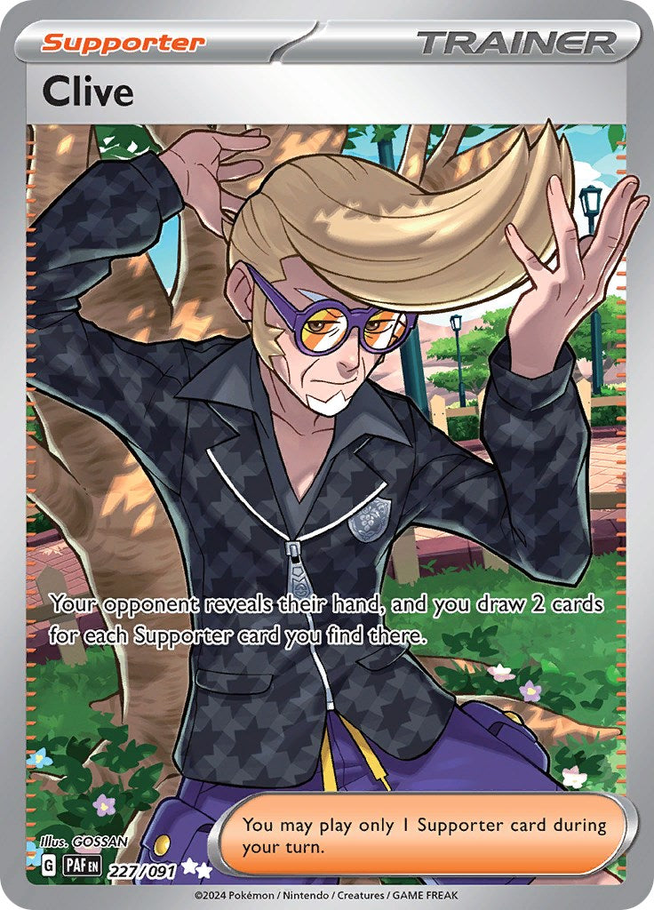 Clive (227/091) [Scarlet & Violet: Paldean Fates] | Total Play