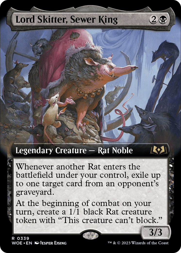 Lord Skitter, Sewer King (Extended Art) [Wilds of Eldraine] | Total Play