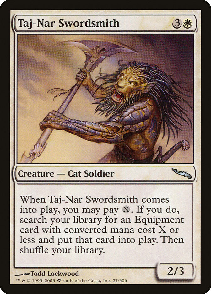 Taj-Nar Swordsmith [Mirrodin] | Total Play