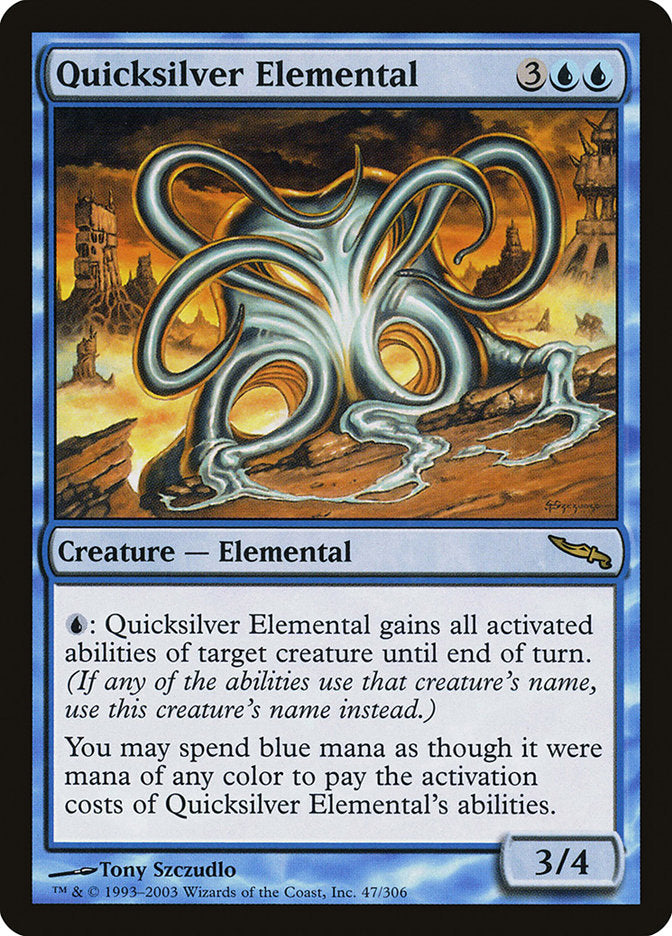 Quicksilver Elemental [Mirrodin] | Total Play