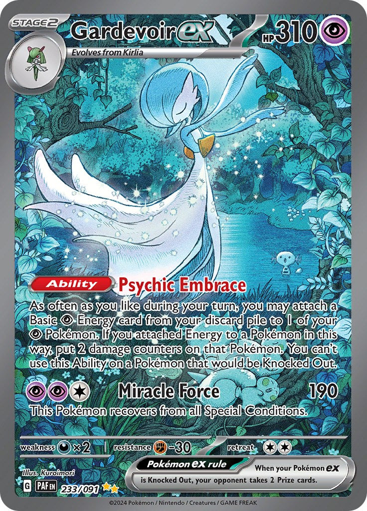 Gardevoir ex (233/091) [Scarlet & Violet: Paldean Fates] | Total Play