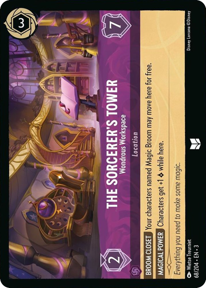 The Sorcerer's Tower - Wondrous Workspace (68/204) [Into the Inklands] | Total Play