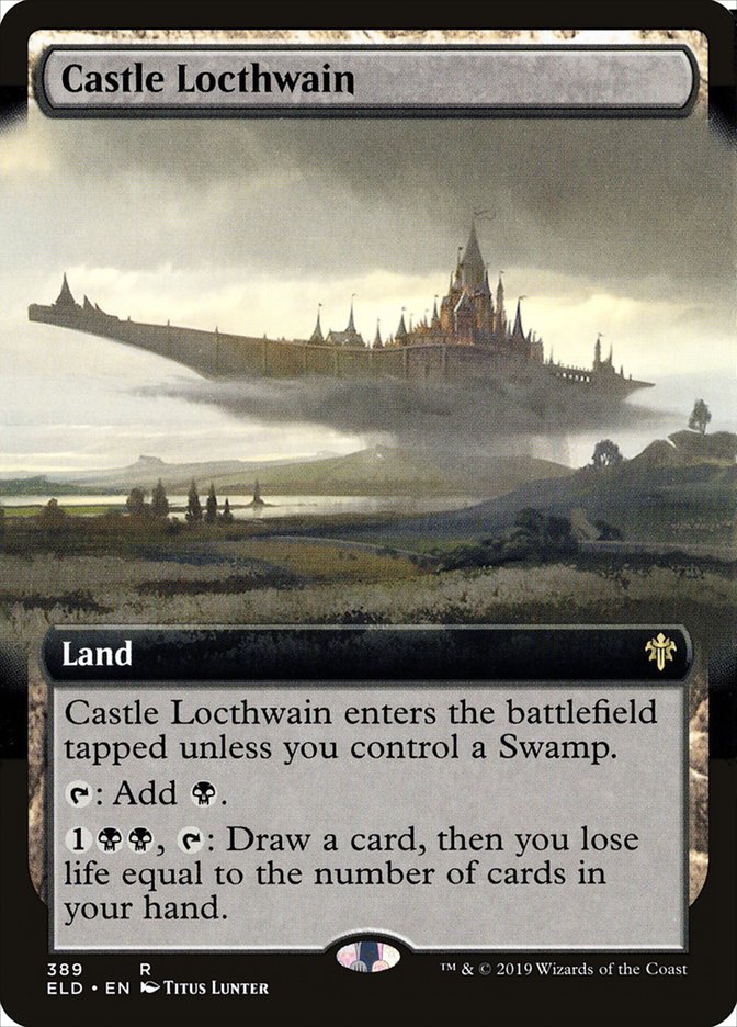 Castle Locthwain (Extended Art) [Throne of Eldraine] | Total Play