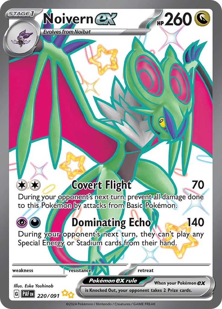 Noivern ex (220/091) [Scarlet & Violet: Paldean Fates] | Total Play