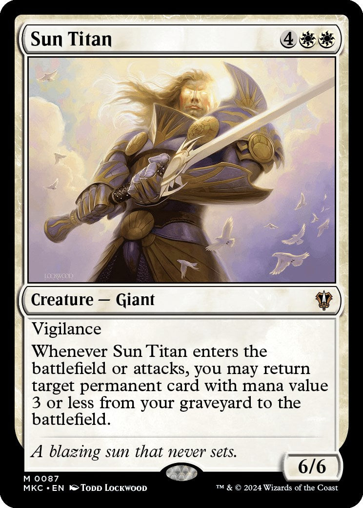 Sun Titan [Murders at Karlov Manor Commander] | Total Play