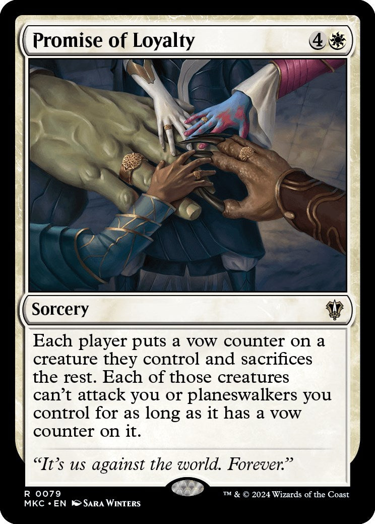 Promise of Loyalty [Murders at Karlov Manor Commander] | Total Play