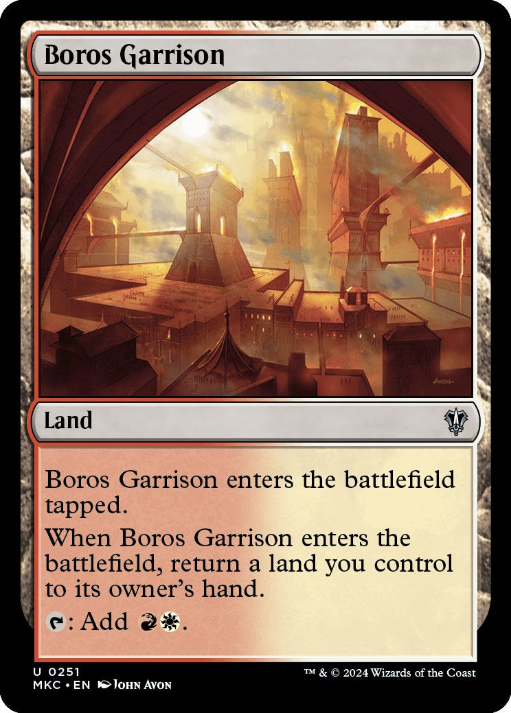 Boros Garrison [Murders at Karlov Manor Commander] | Total Play