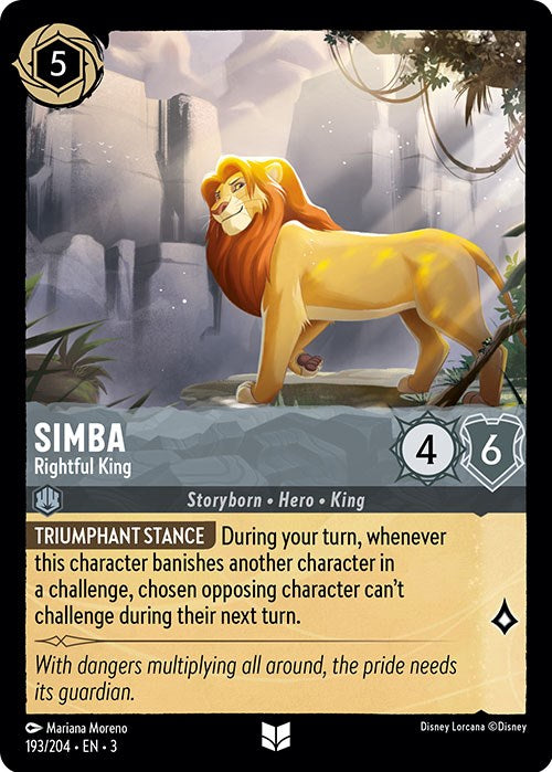 Simba - Rightful King (193/204) [Into the Inklands] | Total Play