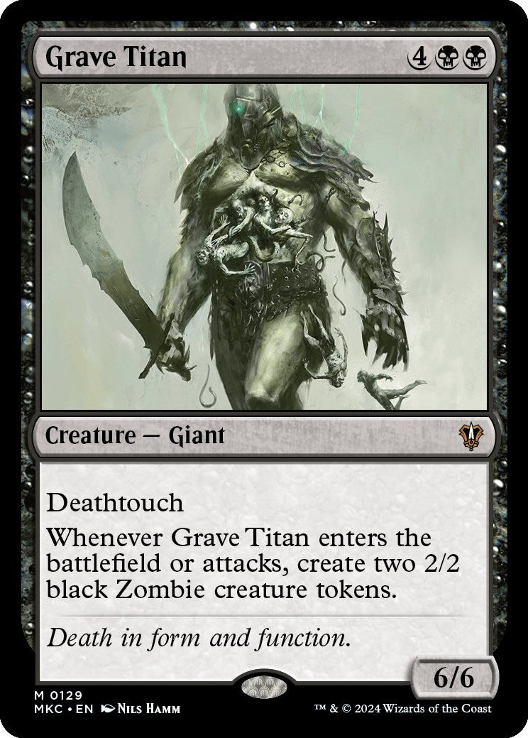 Grave Titan [Murders at Karlov Manor Commander] | Total Play