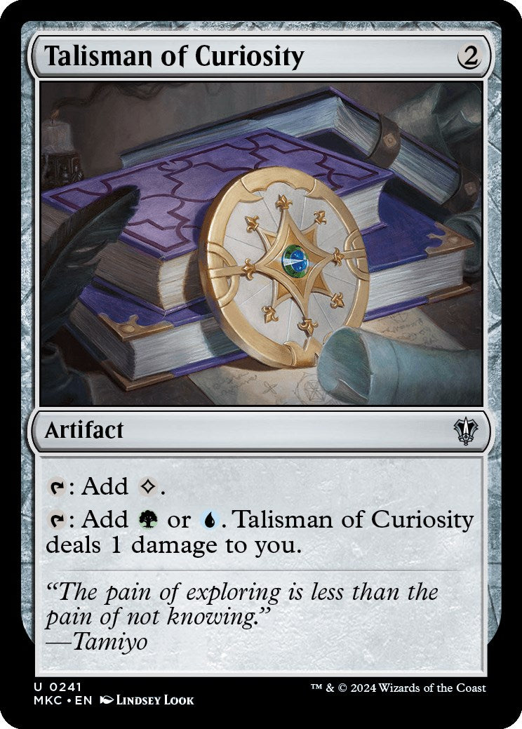 Talisman of Curiosity [Murders at Karlov Manor Commander] | Total Play