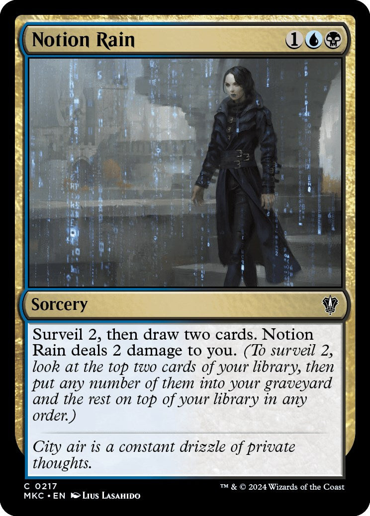 Notion Rain [Murders at Karlov Manor Commander] | Total Play