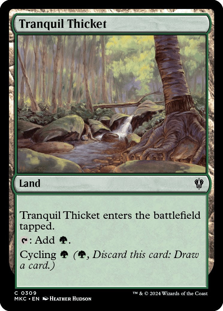 Tranquil Thicket [Murders at Karlov Manor Commander] | Total Play