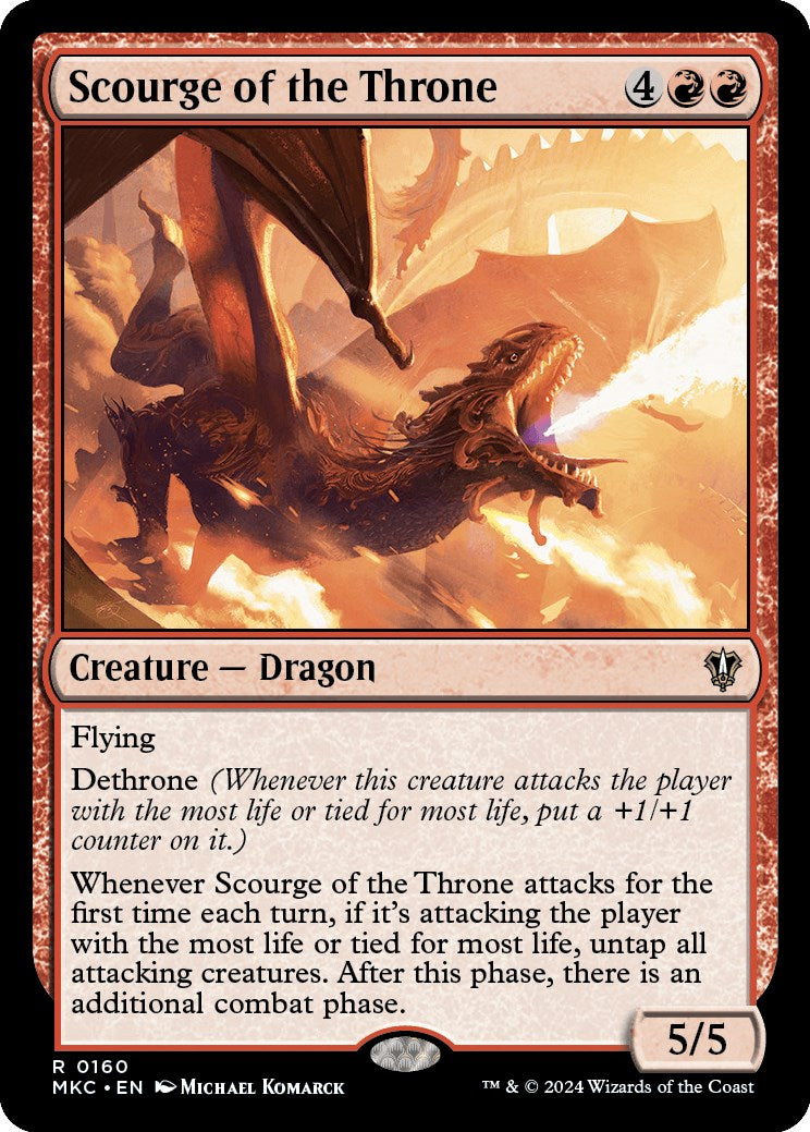 Scourge of the Throne [Murders at Karlov Manor Commander] | Total Play