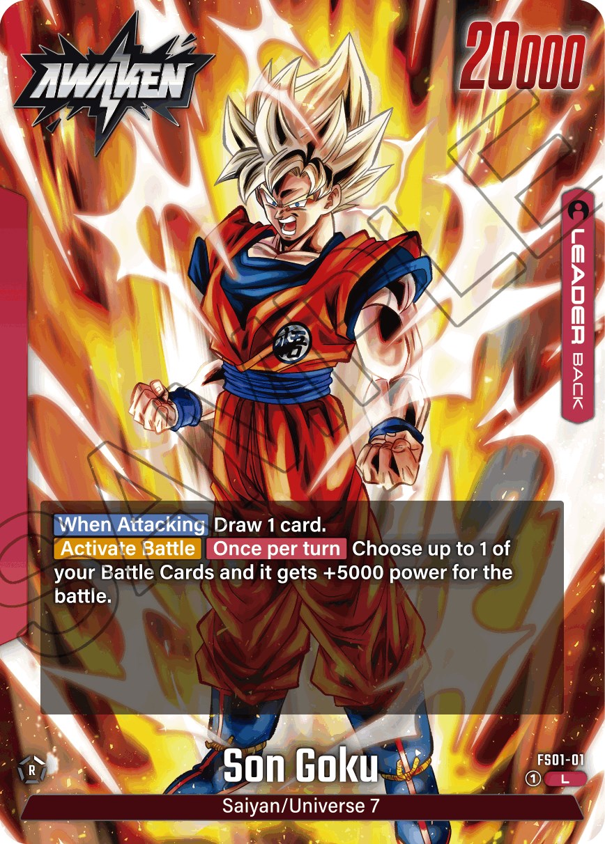 Son Goku (FS01-01) [Starter Deck: Son Goku] | Total Play