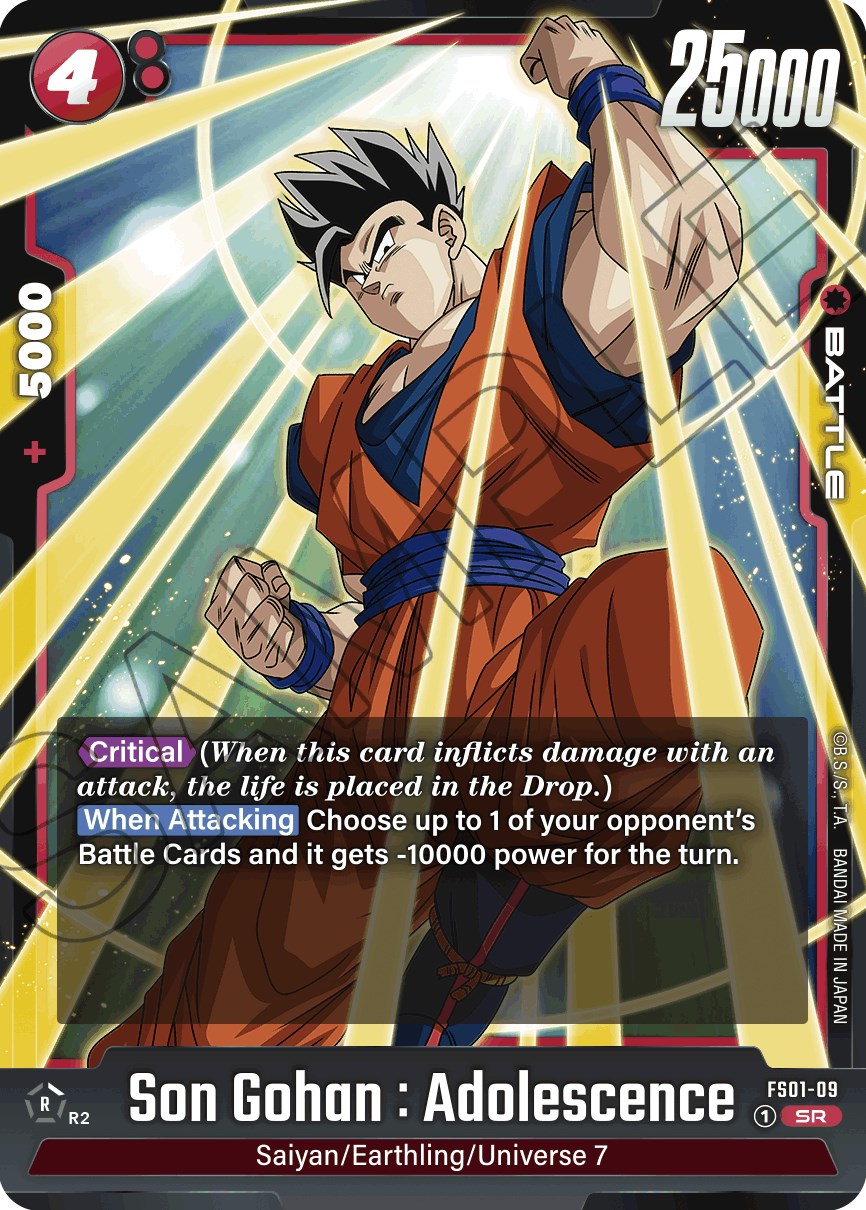 Son Gohan : Adolescence [Starter Deck: Son Goku] | Total Play