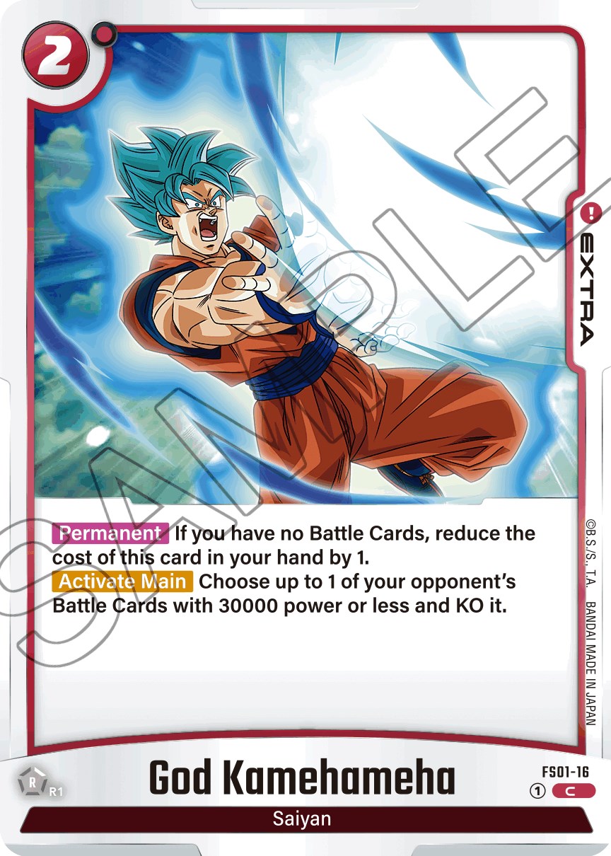 God Kamehameha [Starter Deck: Son Goku] | Total Play