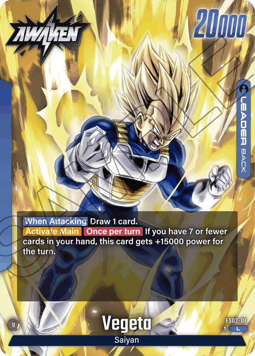Vegeta (FS02-01) [Starter Deck: Vegeta] | Total Play