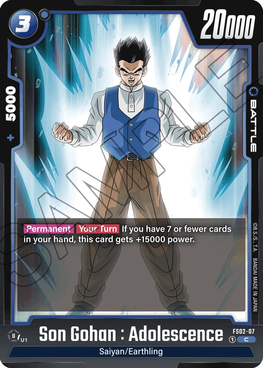 Son Gohan : Adolescence [Starter Deck: Vegeta] | Total Play