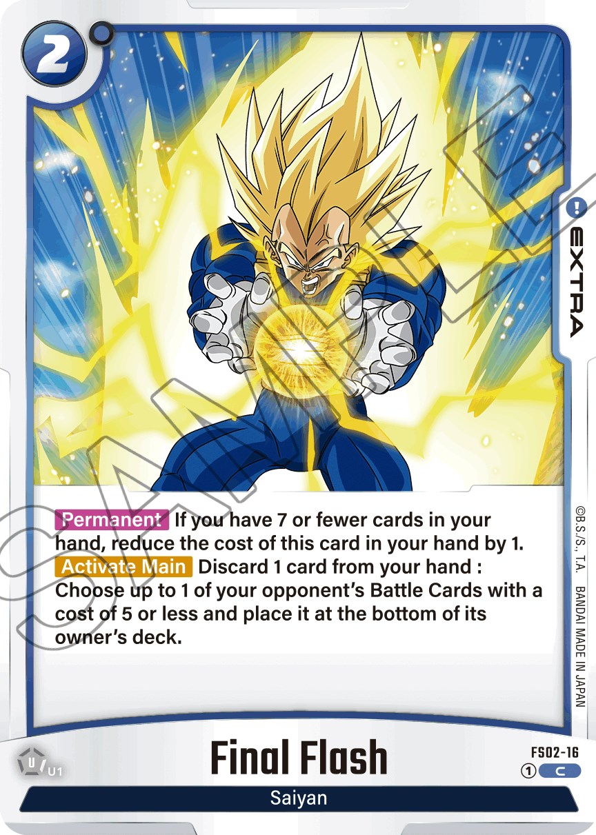 Final Flash [Starter Deck: Vegeta] | Total Play