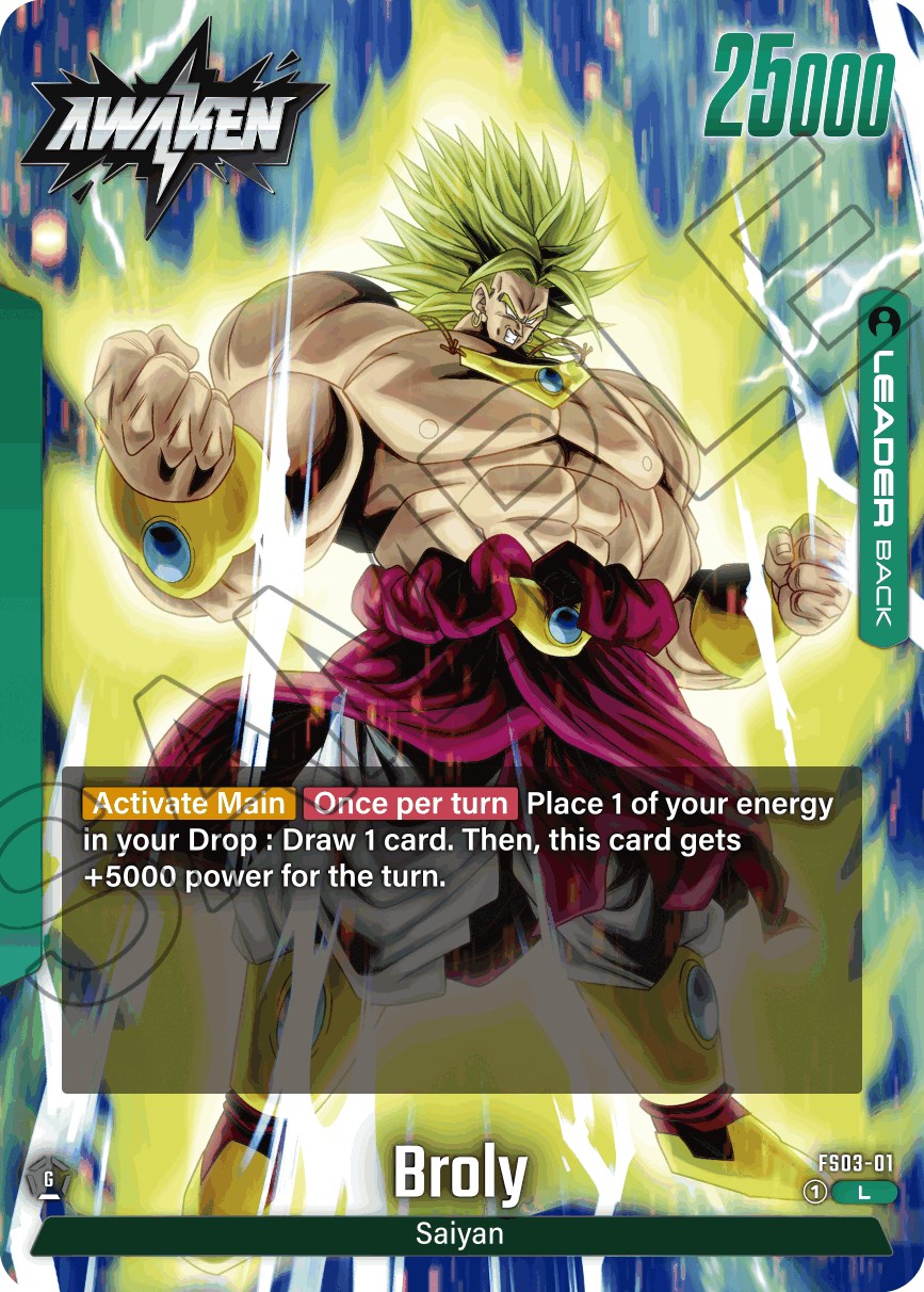 Broly (FS03-01) [Starter Deck: Broly] | Total Play