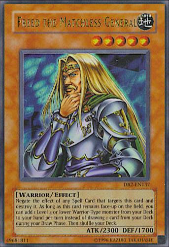 Freed the Matchless General [DB2-EN137] Ultra Rare | Total Play